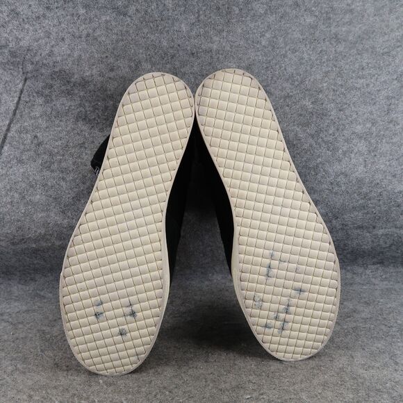 Steve Madden Shoes Womens 10 Sneakers Wedge Fashion Lifestyle Boot Leather Black - Picture 11 of 14